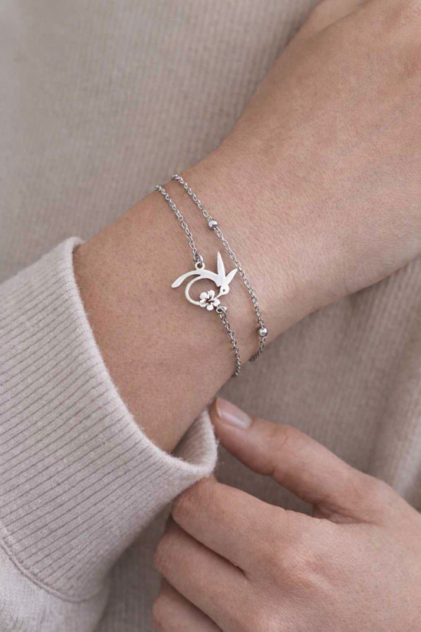 bracelet argenté