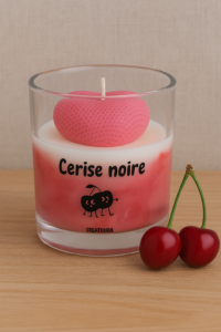 bougie parfumée cerise noire