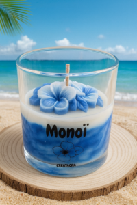 bougie parfumée monoï